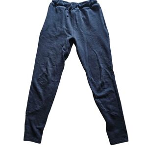 ALO Cotton Blend Sweatpants‎ Track Yoga Jogger Logo Black Pants Size S